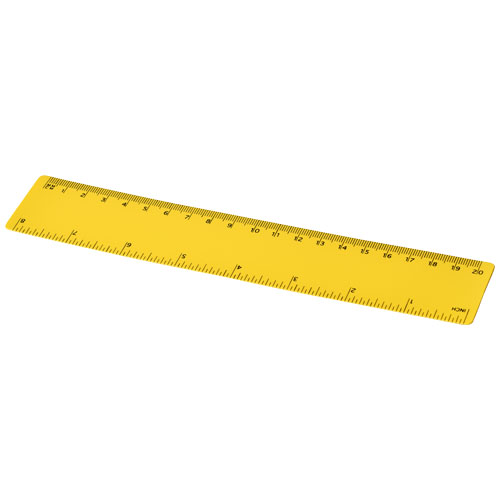 Rothko 20 Cm Plastic Ruler - Yellow