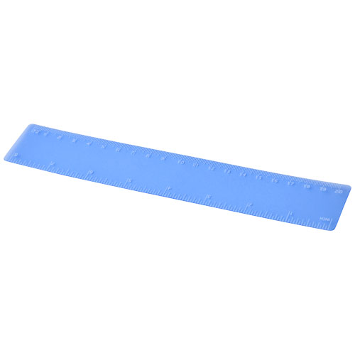 Rothko 20 Cm Plastic Ruler - Frosted Blue
