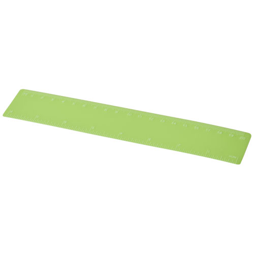 Rothko 20 Cm Plastic Ruler - Frosted Green
