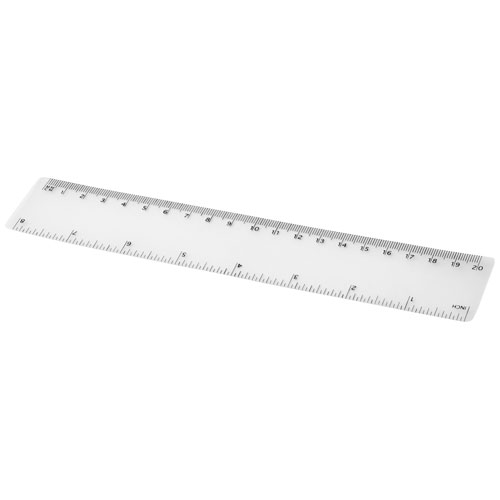Rothko 20 Cm Plastic Ruler - Transparent