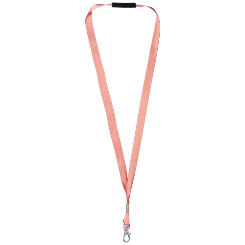 Oro Ribbon Lanyard With Break-Away Closure - Light Orange