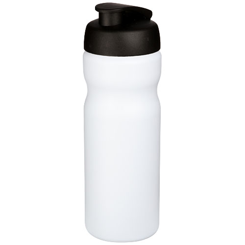 Baseline® Plus 650 ml Flip Lid Sport Bottle - White, Black