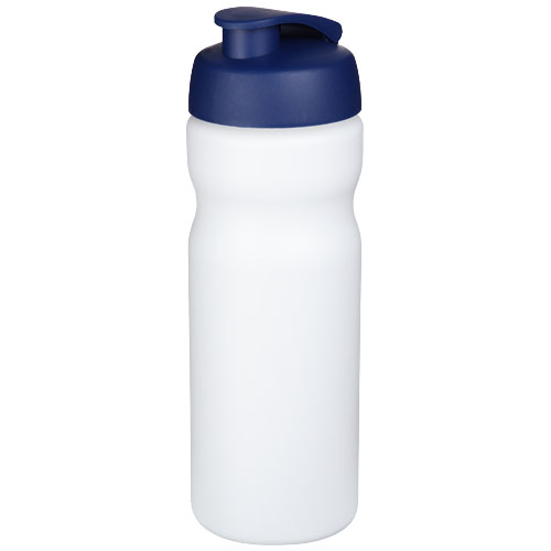 Baseline® Plus 650 ml Flip Lid Sport Bottle - White, Blue