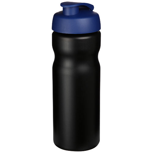 Baseline® Plus 650 ml Flip Lid Sport Bottle - Black, Blue
