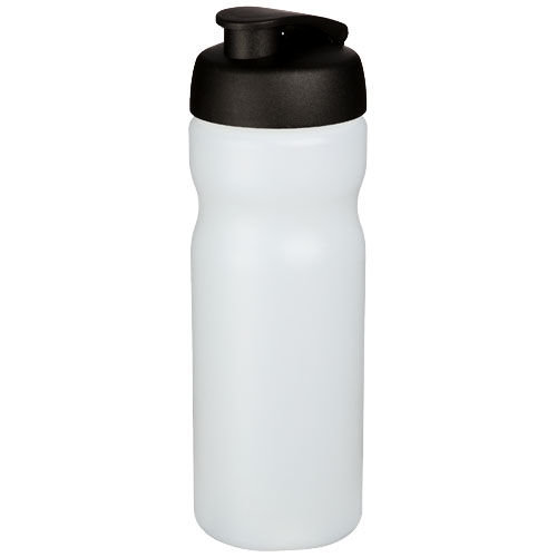 Baseline® Plus 650 ml Flip Lid Sport Bottle - Transparent, Black