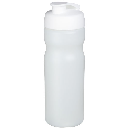 Baseline® Plus 650 ml Flip Lid Sport Bottle - Transparent, White