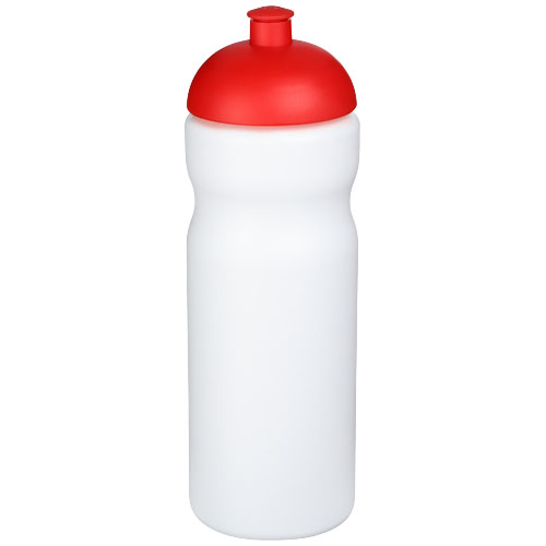 Baseline® Plus 650 ml Dome Lid Sport Bottle - White, Red