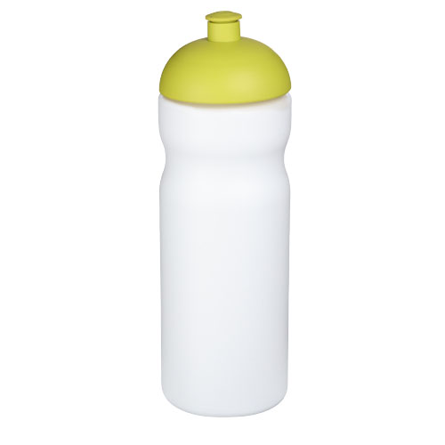 Baseline® Plus 650 ml Dome Lid Sport Bottle - White, Lime