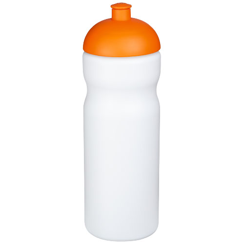 Baseline® Plus 650 ml Dome Lid Sport Bottle - White, Orange
