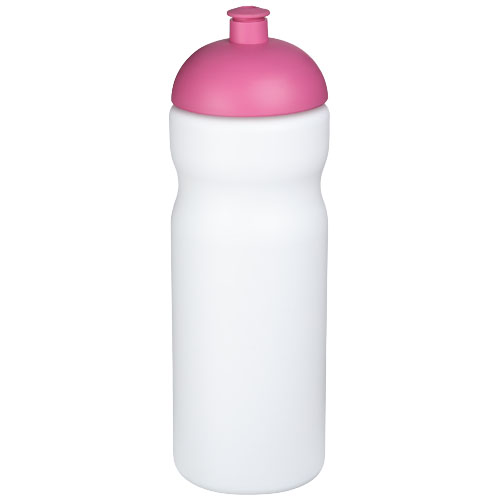 Baseline® Plus 650 ml Dome Lid Sport Bottle - White, Pink