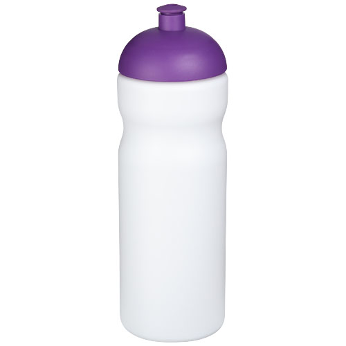 Baseline® Plus 650 ml Dome Lid Sport Bottle - White, Purple
