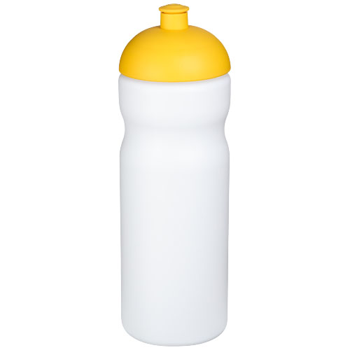 Baseline® Plus 650 ml Dome Lid Sport Bottle - White, Yellow