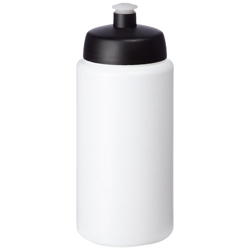 Baseline® Plus Grip 500 ml Sports Lid Sport Bottle - White, Black