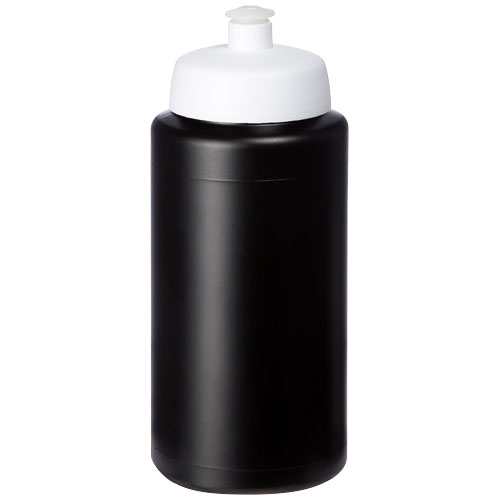 Baseline® Plus Grip 500 ml Sports Lid Sport Bottle - Black, White
