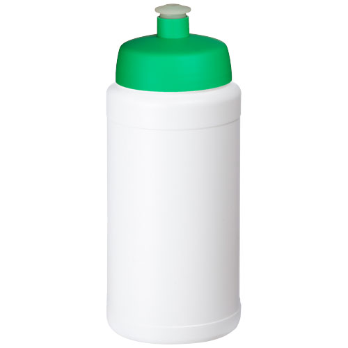 Baseline® Plus 500 ml Bottle With Sports Lid - White, Green