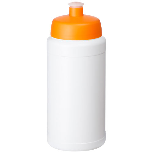 Baseline® Plus 500 ml Bottle With Sports Lid - White, Orange