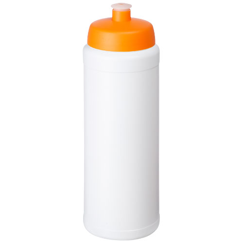 Baseline® Plus Grip 750 ml Sports Lid Sport Bottle - White, Orange