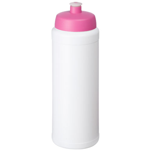 Baseline® Plus Grip 750 ml Sports Lid Sport Bottle - White, Pink