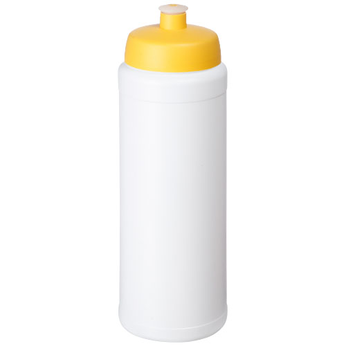 Baseline® Plus Grip 750 ml Sports Lid Sport Bottle - White, Yellow