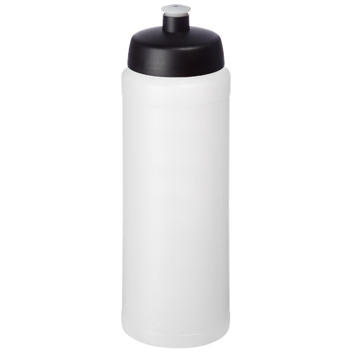Baseline® Plus Grip 750 ml Sports Lid Sport Bottle - Transparent, Black