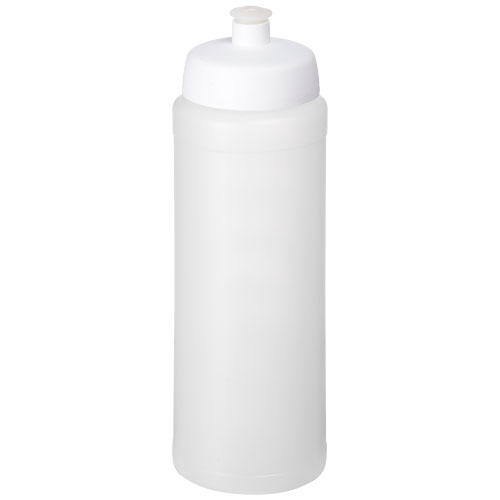 Baseline® Plus Grip 750 ml Sports Lid Sport Bottle - Transparent, White