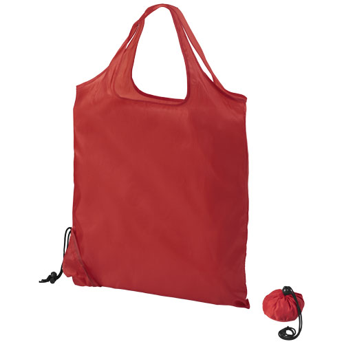 Scrunchy Shopping Tote Bag - Red