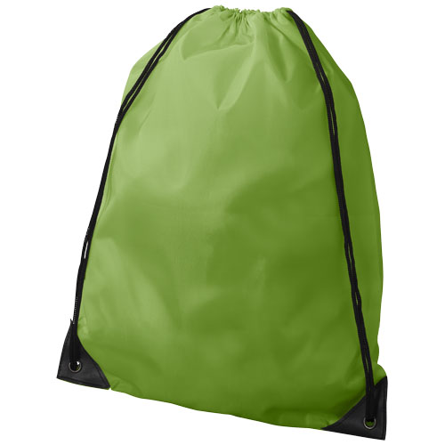 Economy Drawstring Bag - Green