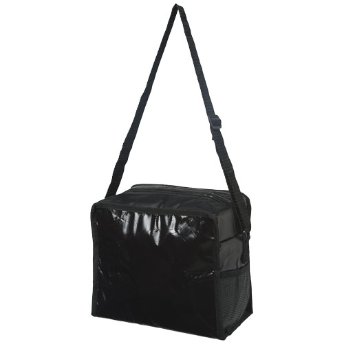 Cool Cube Lunch Cooler Bag With Shoulder Strap - Black