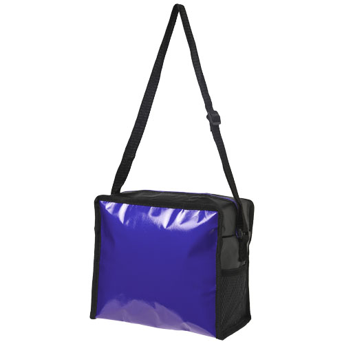 Cool Cube Lunch Cooler Bag With Shoulder Strap - Purple