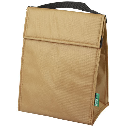 Triangle Non-Woven Lunch Cooler Bag - Natural