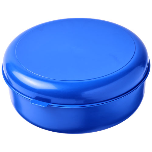 Miku Round Plastic Pasta Box - Blue