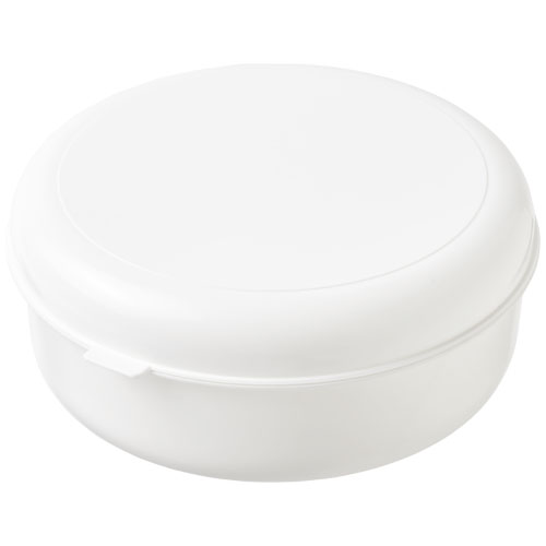Miku Round Plastic Pasta Box - White