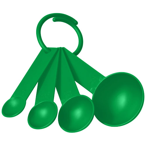 Ness Plastic Measuring Spoon Set With 4 Sizes - Green
