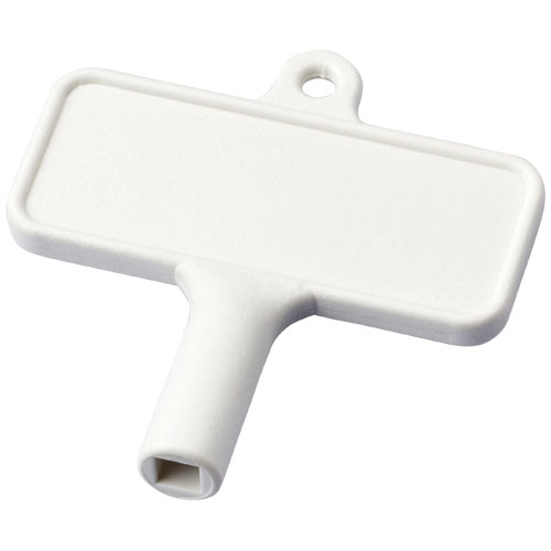Largo Plastic Radiator Key - White