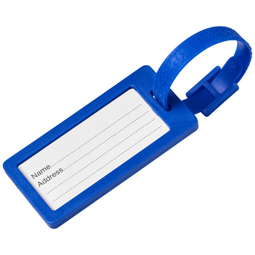 River Window Luggage Tag - Blue
