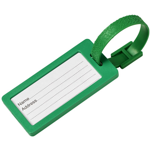 River Window Luggage Tag - Green