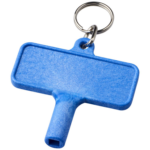 Largo Plastic Radiator Key With Keychain - Blue