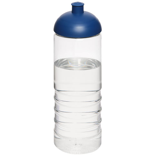 H2O Treble 750 ml Dome Lid Sport Bottle - Transparent, Blue