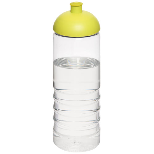 H2O Treble 750 ml Dome Lid Sport Bottle - Transparent, Lime