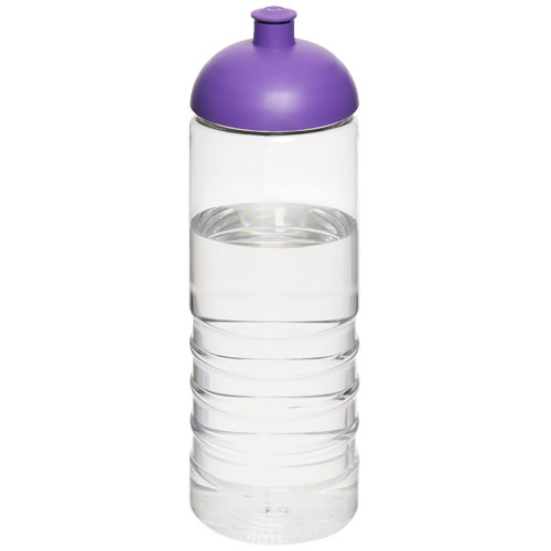 H2O Treble 750 ml Dome Lid Sport Bottle - Transparent, Purple