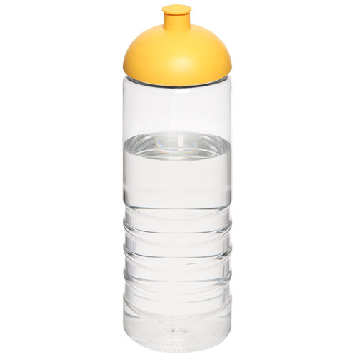 H2O Treble 750 ml Dome Lid Sport Bottle - Transparent, Yellow