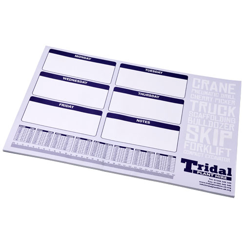 Desk-Mate® A2 Notepad - White