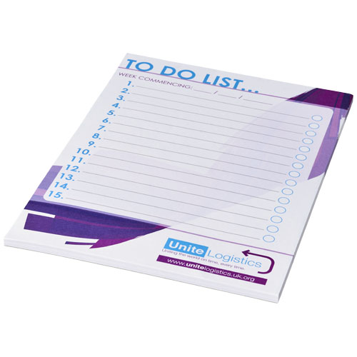 Desk-Mate® A5 Notepad - White