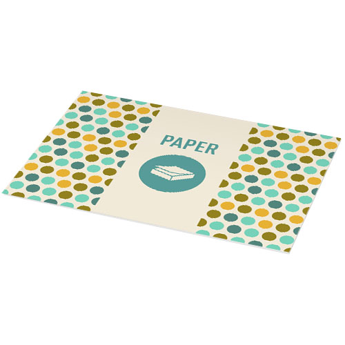 Desk-Mate® A3 Notepad Wrap Over Cover - White