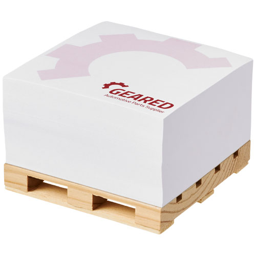 Block-Mate® Pallet 1C Memo Block 100X100 - White
