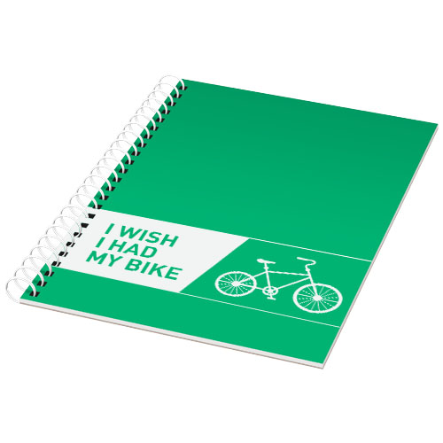 Rothko A4 Notebook - Green, White