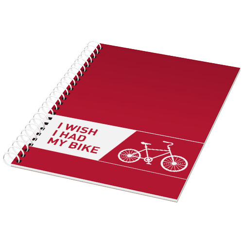 Rothko A4 Notebook - Red, White