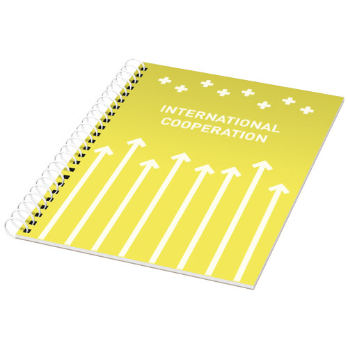 Rothko A4 Notebook - Yellow, White