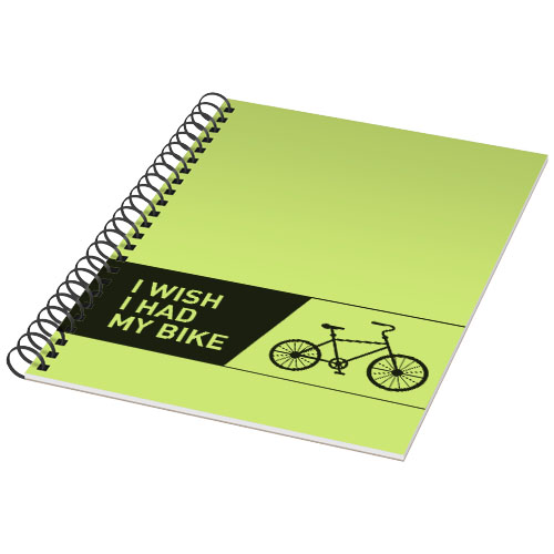 Rothko A4 Notebook - Frosted Green, Black