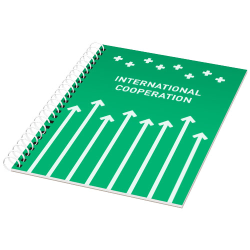 Rothko A5 Notebook - Green, White